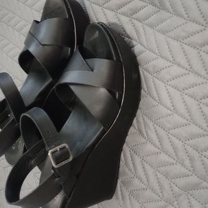 Kork-Rase platform shoes
